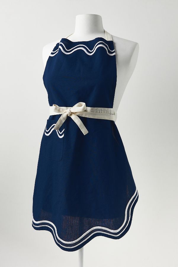 Slide View: 2: Madeline Cotton Apron