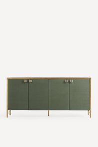 Slide View: 1: Autumn Rectangular 72" Shagreen Sideboard