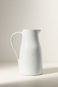 Slide View: 3: The Rowen Portuguese Stoneware Pitcher