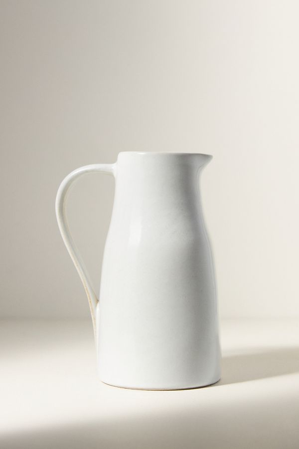 Slide View: 3: The Rowen Portuguese Stoneware Pitcher