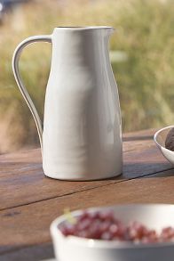 Slide View: 2: The Rowen Portuguese Stoneware Pitcher