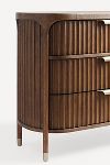 Thumbnail View 3: Isla Fluted Three-Drawer Dresser