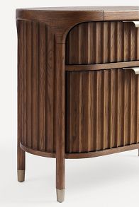 Slide View: 3: Isla 27" Fluted Nightstand