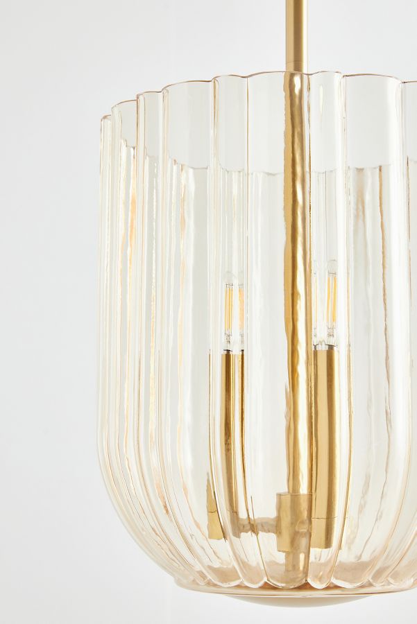 Slide View: 5: Cece Glass Lantern Pendant