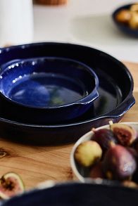 Slide View: 5: The Rowen Portuguese Stoneware Pie Dish