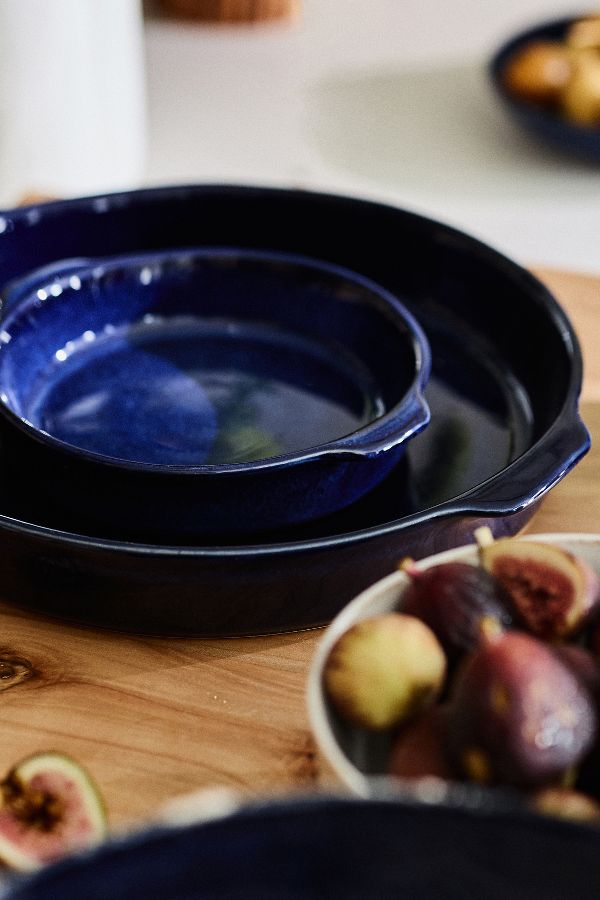 Slide View: 5: The Rowen Portuguese Stoneware Pie Dish