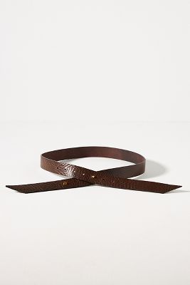 rag & bone Zoe Leather Wrap Belt