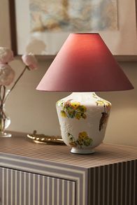 Slide View: 1: Nathalie Lete Ceramic Bird Table Lamp