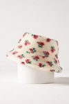 Thumbnail View 3: Chapeau seau sherpa à fleurs By Anthropologie