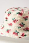 Thumbnail View 4: Chapeau seau sherpa à fleurs By Anthropologie