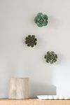 Thumbnail View 1: Green Ceramic Wall Flower