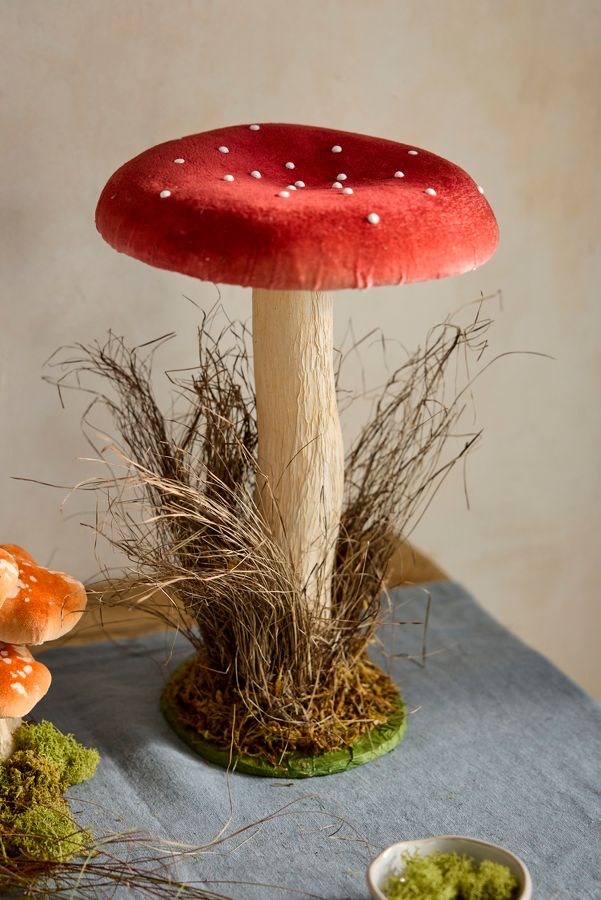 Slide View: 1: Velvet Mushroom, Extra Large