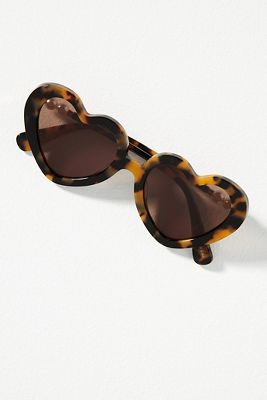 Lele Sadoughi Pearl Sweetheart Sunglasses