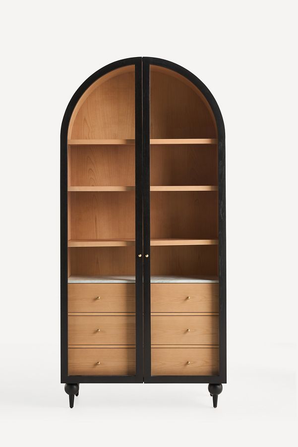 Slide View: 1: Fern 94" Storage Cabinet