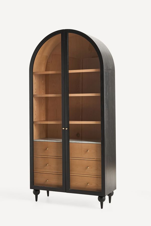 Slide View: 2: Fern 94" Storage Cabinet