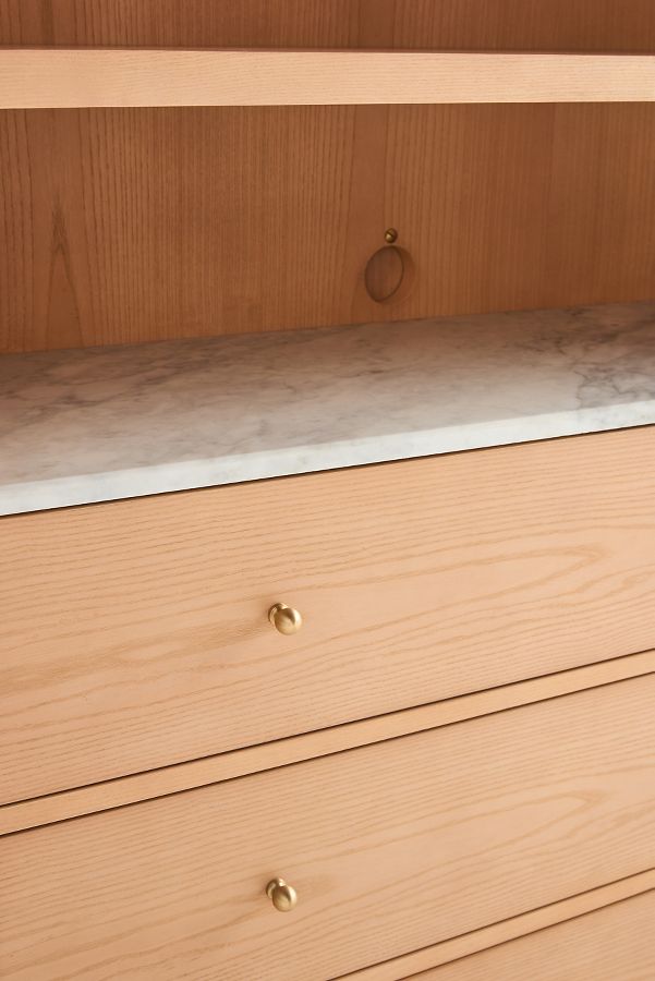 Slide View: 5: Fern 94" Storage Cabinet