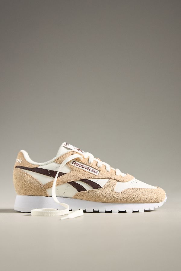 Slide View: 1: Reebok Classic Leather Sneakers