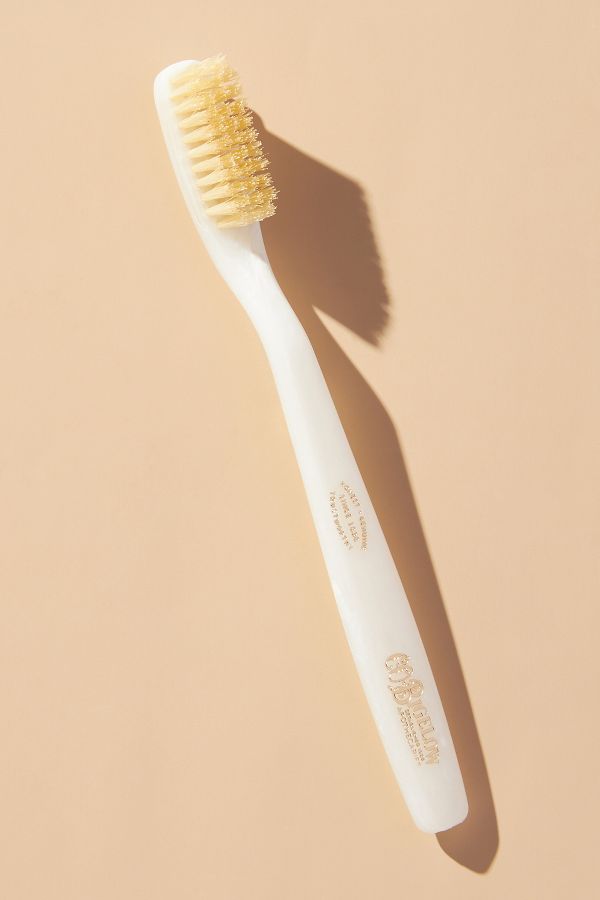 Slide View: 1: C.O. Bigelow Natural Bristle Toothbrush