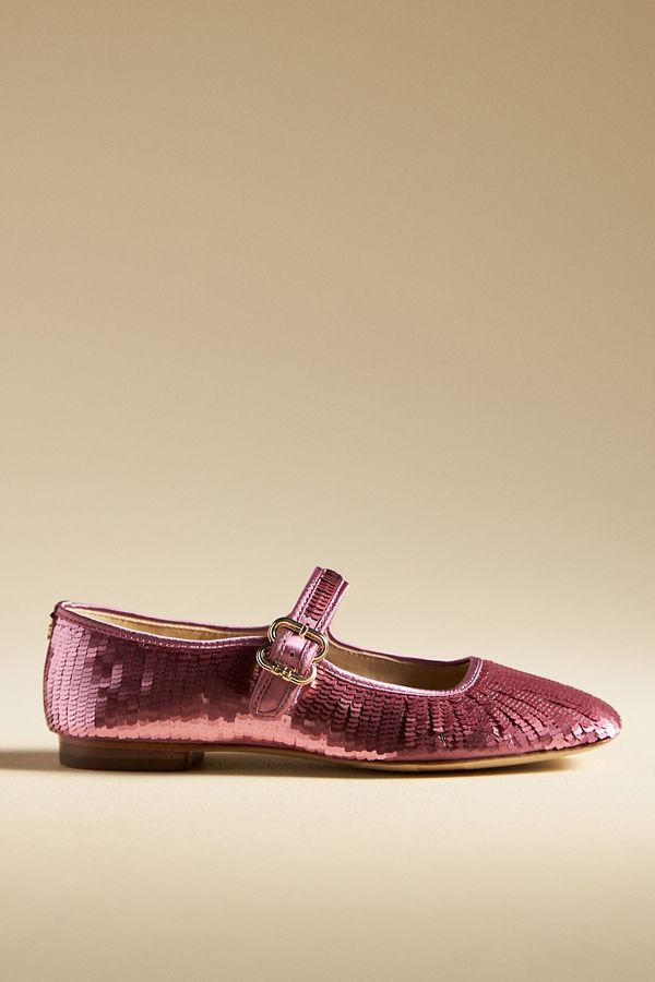 Slide View: 1: Sam Edelman Glamour Michaela Mary Jane Flats