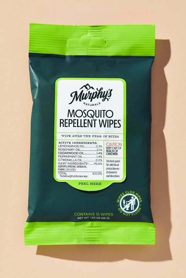 Slide View: 1: Murphy's Naturals Mosquito Repellent Wipes