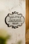 Thumbnail View 1: Deliver Packages Here Sign