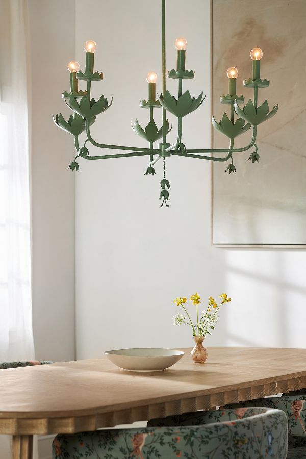 Slide View: 1: Stray Dog Designs x Anthropologie Double Posey Chandelier