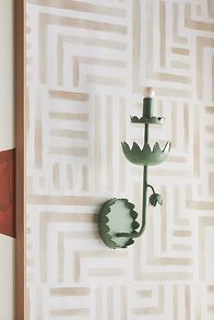 Slide View: 2: Stray Dog Designs x Anthropologie Double Posy Sconce