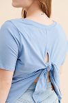 Thumbnail View 3: Eloquii Tie Back Tee