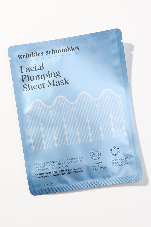 Slide View: 1: Wrinkles Schminkles Facial Plumping Sheet Mask