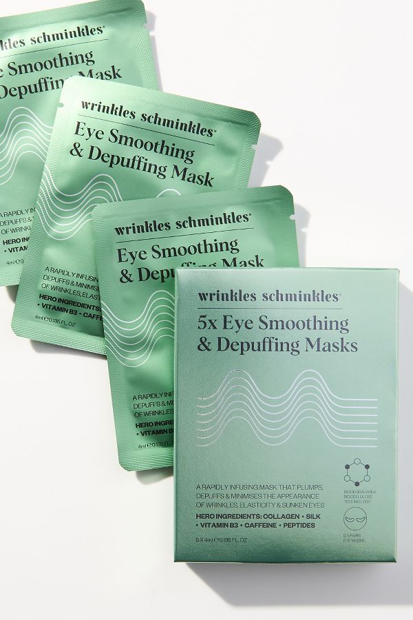 Slide View: 1: Wrinkles Schminkles 5x Eye Smoothing & Depuffing Masks