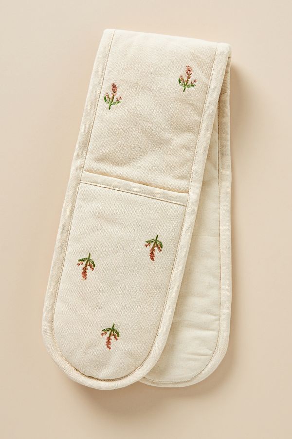 Slide View: 1: Galley & Fen Flora Double Oven Mitt