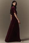 Thumbnail View 4: BHLDN Amelia Deep-V Stretch Velvet Maxi Dress