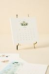 Thumbnail View 1: Karen Adams Designs Classic Desk 2025 Calendar with Gold Easel