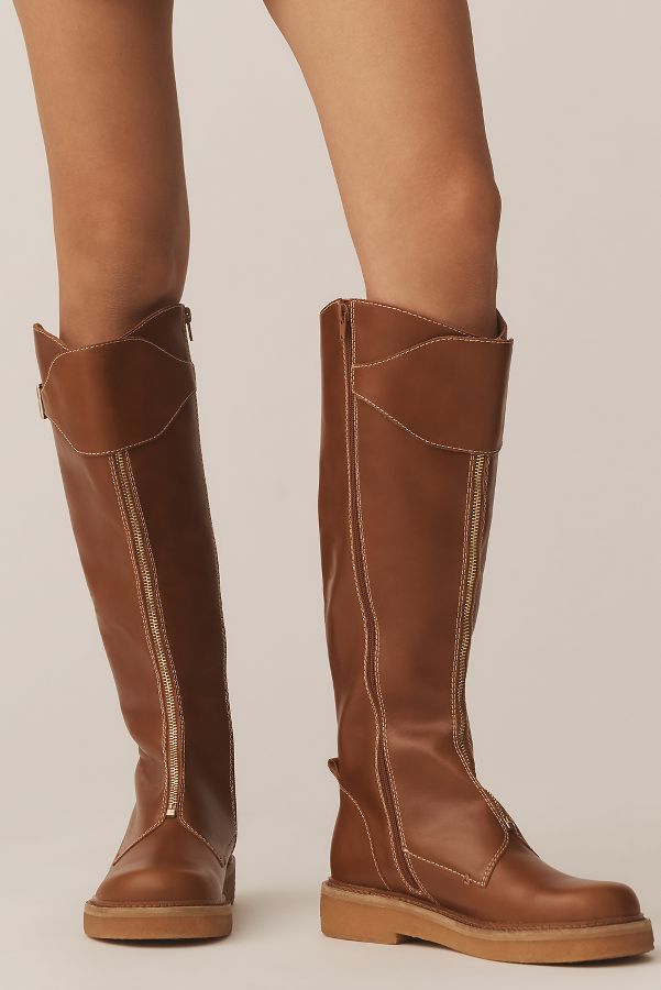 Slide View: 4: Kelsi Dagger Brooklyn Cape Tall Boots