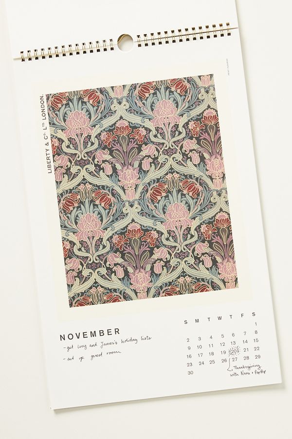 Slide View: 3: Liberty 2025 Wall Calendar