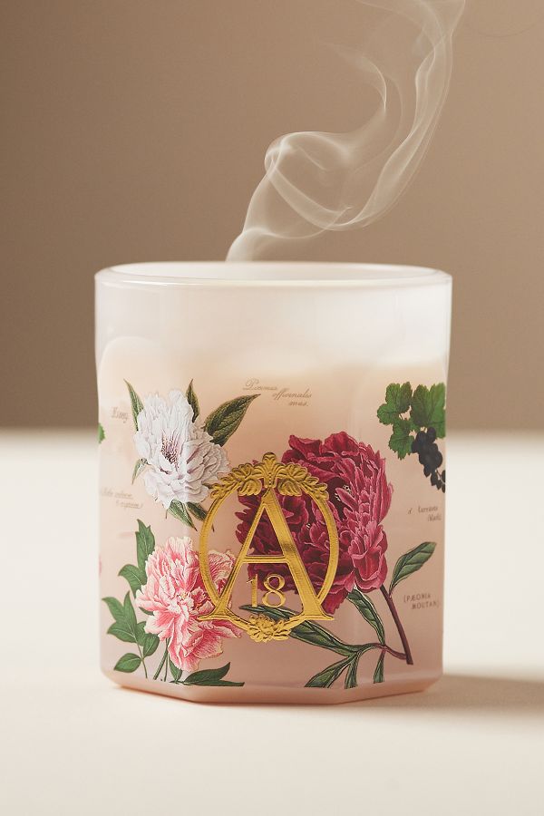 Slide View: 1: Apothecary 18 Floral Peony Blush Boxed Candle