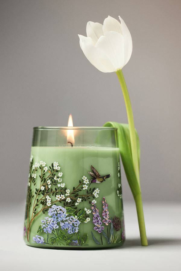 Slide View: 1: Getaway Fresh Bergamot & Green Tea Boxed Candle