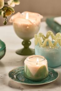 Slide View: 4: Nora Fresh Bergamot & Green Tea Glass Candle