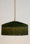 Thumbnail View 4: Tassel-Fringed Velvet Pendant