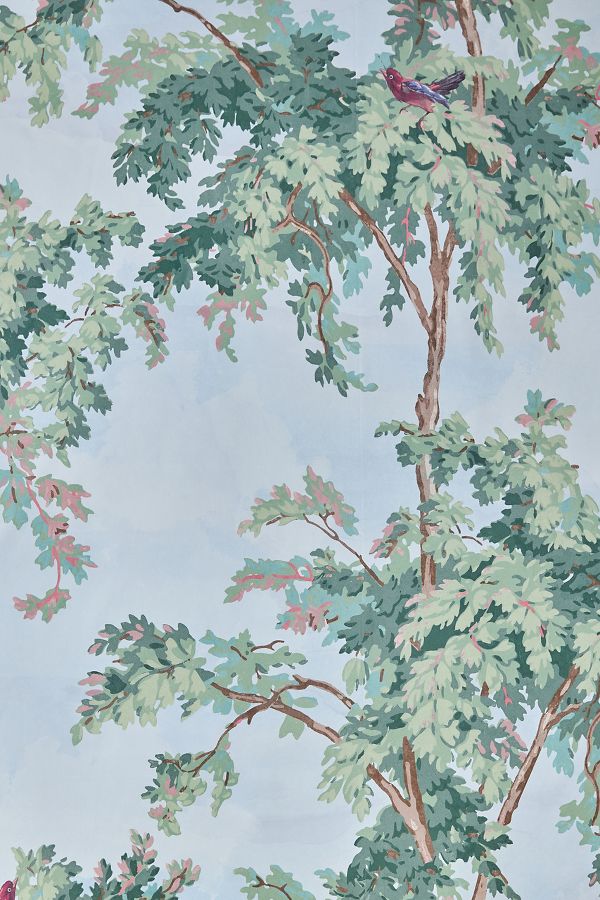 Slide View: 3: Suffolk Lane Chinoiserie Mural