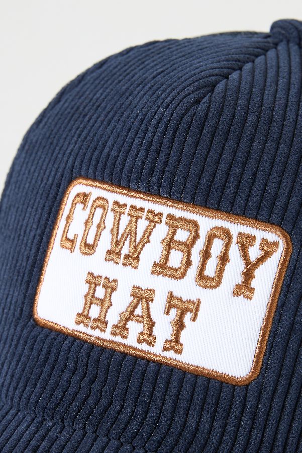 Slide View: 3: Worn/West Cowboy Hat Trucker Hat