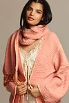 Thumbnail View 2: By Anthropologie Whipstitch Cardigan Sweater with Scarf