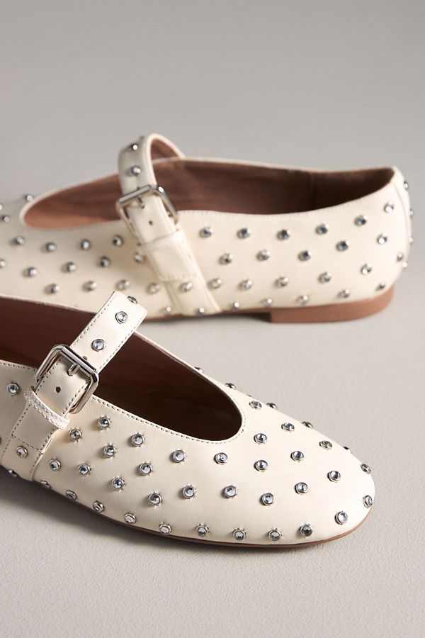 Slide View: 4: Bibi Lou Naila Studded Flats