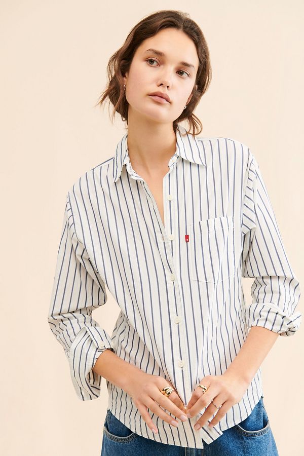 Slide View: 1: Levi's Nola Oversized Shirt