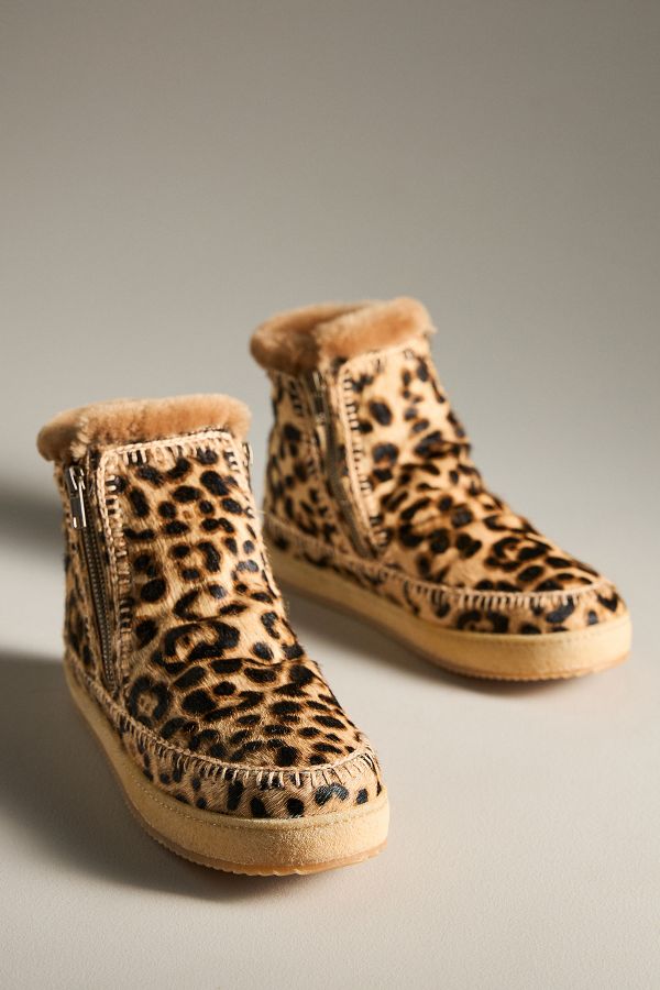 Slide View: 2: Laidback London Leopard Setsu Boots