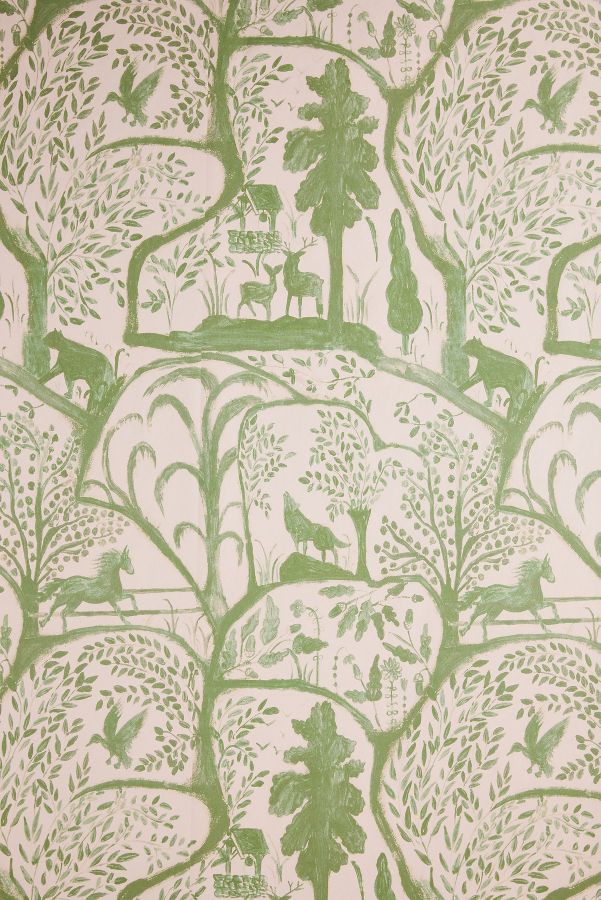 Slide View: 1: Mind the Gap The Enchanted Woodland Wallpaper