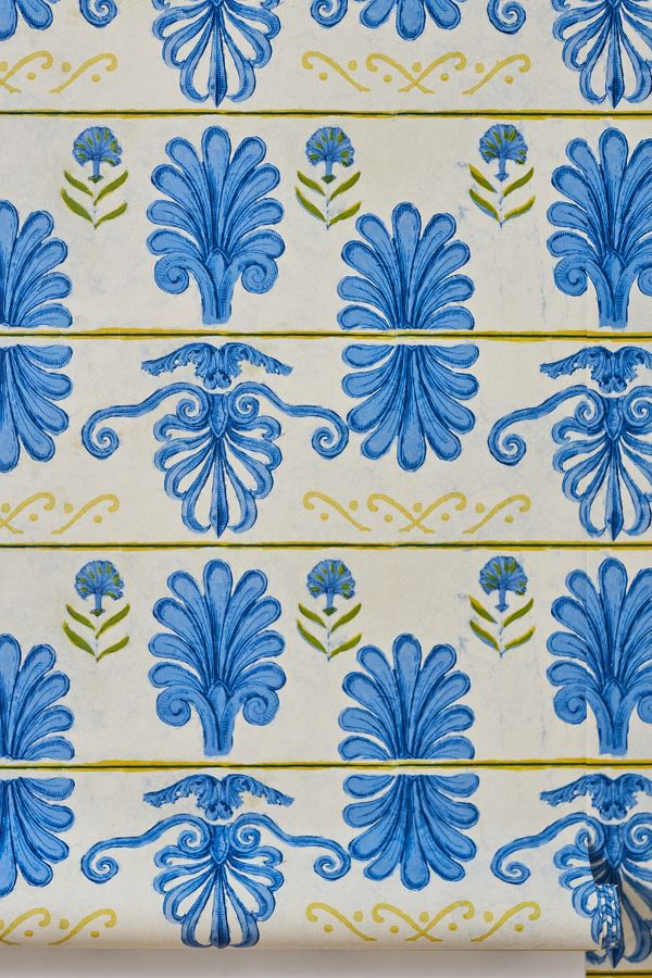 Slide View: 2: Mind the Gap Mykonos Villa Motif Wallpaper