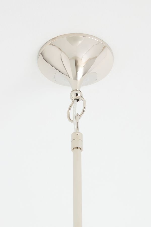 Slide View: 5: Dora Glass Semi-Flush Pendant