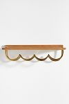 Thumbnail View 2: Yuna Scallop Wood Bar Shelf