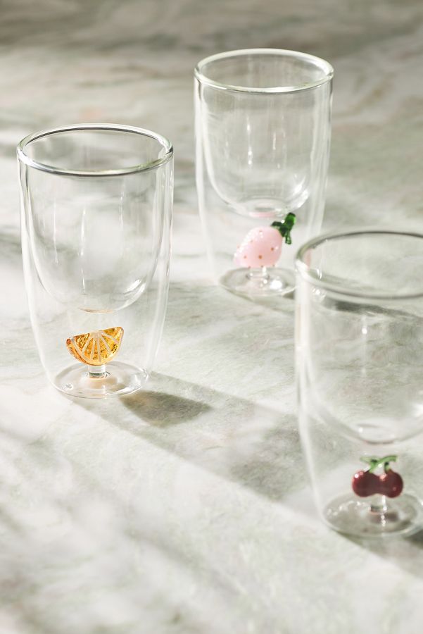 Slide View: 2: Talullah Double-Walled Glass Tumbler